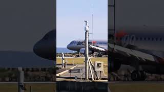 Jetstar A320 landing SYD sydneyairport aviation [upl. by Horter]