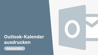 OutlookKalender ausdrucken [upl. by Nnazil697]