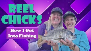 Reel Chicks How I got into Fishing 💜🎣 [upl. by Lorak]