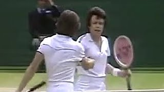 Martina Navratilova vs Billie Jean King 1980 Wimbledon QF Highlights [upl. by Ennagem590]