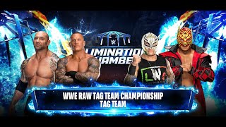 Evolution vs LWO Raw Tag Team Championship Match [upl. by Hole697]