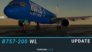 NEW UPDATE AIRCRAFT BOEING 737200 WL REVIEW  REAL FLIGHT SIMULATOR V112 [upl. by Anoek]