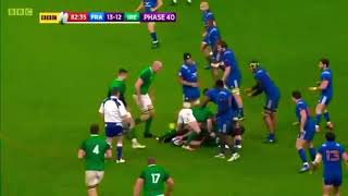 Johnny Sexton’s Drop Goal Is So Much Better With The Titanic Music 6 Nations France v Ireland [upl. by Tracy]