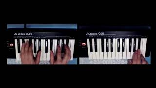 Take Five  DAVE BRUBECK played on Alesis Q25 MIDI keyboard [upl. by Naval]