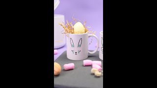 Ostertassen plotten mit Infusible Ink und der Cricut Mug Press [upl. by Lynde182]