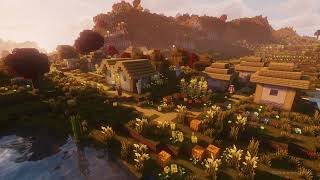 Its an Autumn Morning in the Village  Minecraft Music Box [upl. by Raul72]