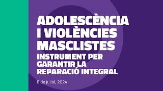 Diligència deguda i el dret de les persones adolescents en situació de VM a la reparació integral [upl. by Ydassac391]