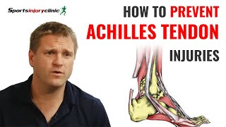 How to Prevent Achilles Tendon Injuries  Preventing achilles tendonitis [upl. by Nolyaj]