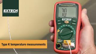 Introducing the Extech EX330 Mini MultiMeter  NonContact Voltage Detector [upl. by Hannad58]