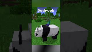 Java vs Bedrock Part 1 shorts [upl. by Ahsenak393]