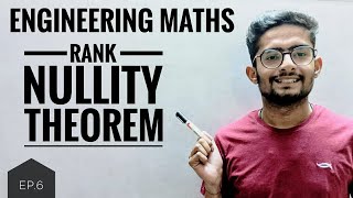 RANK NULLITY THEOREM  EP 6  INTELFLY  HINDI  ENGG MATHS [upl. by Harland]