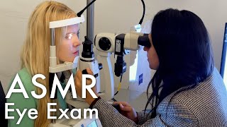 ASMR Real Eye Exam in London Unintentional Real Person ASMR [upl. by Halehs]