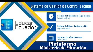 Cómo descargar Aplicativo Carmenta de Educar Ecuador [upl. by Ocire]