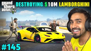 I DESTROYED JIMMYS SUPERCAR  GTA V GAMEPLAY 145 [upl. by Bennir]