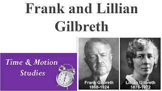 Frank Gilbreth  Gilbreth’s Work  Time amp Motion Study  Therbligs  गिलब्रेथ का काम [upl. by Bandeen]