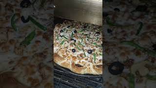 Crown crust pizza foryou viralvideo 1000subscriber [upl. by Ilahsiav479]