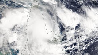 Queensland braces for Category 2 Cyclone Tiffany [upl. by Lanette]