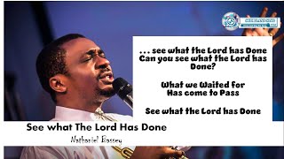 See what The Lord Has Done lyrics by nathaniel bassey [upl. by Fagen894]