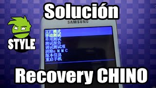 SOLUCIÓN al RECOVERY en CHINO  Androoid Style [upl. by Harolda64]