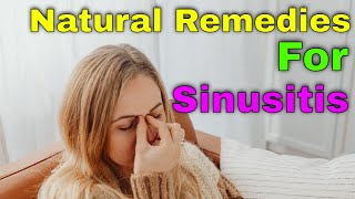 Natural Remedies for Sinus Infection [upl. by Candra927]