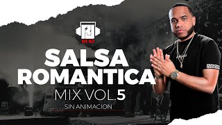 DJ RJ  SALSA ROMANTICA ❤️ MIX VOL 5  Sin Animación [upl. by Idnarb118]