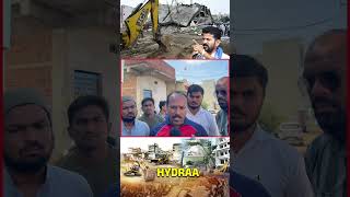 Hydra Demolition Illegal Constructions At Musi River revathreddy musiriver [upl. by Greeson383]