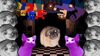 Pug dancing to fnaf lore  FULL SERIES [upl. by Marilou469]