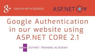 Google Login with ASPNET Core 21  OAuth 20 [upl. by Bradney]