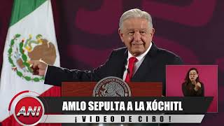 AMLO SEPULTA A LA XÓCHITL 🤧 Pone un video que CIRO manipuló en vivo [upl. by Celesta]