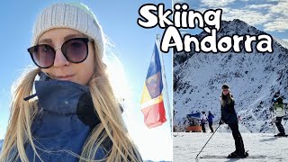 Skiing In ANDORA Granvalira 🇦🇩 [upl. by Samara]