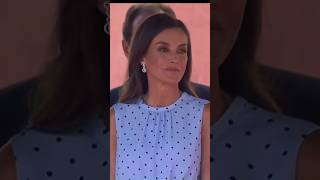 An Emotional Queen Letizia at Princess Leonors Flag swearingin Ceremony Royals [upl. by Notwen367]