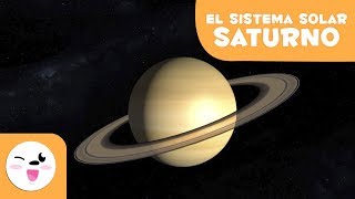 Saturno el planeta de los anillos  El Sistema Solar en 3D para niños [upl. by Matthews]