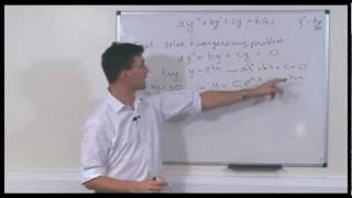 Second Order Inhomogeneous Differential Equations  The Maths Faculty [upl. by Teresita]