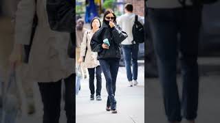 Irina Shayk Street Style Video [upl. by Nivlam]