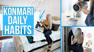 KONMARI HABITS 8 Daily Rituals of Marie Kondo [upl. by Hum]