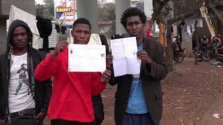 These are refugees living under a footbridge in Nairobi Kenya [upl. by Hbaruas]