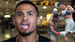 Rolly Romero CLOWNS Devin Haney for getting CHEATED by Ryan Garcia “He needs a HUG” [upl. by Turne351]