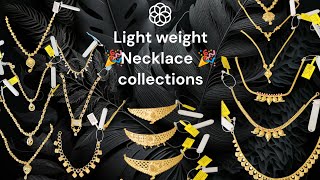 Light weight 🎉 Necklace 🎉 collections 🎉916 gold 22kt necklace indianjewelleryMahalaxmiMGDM [upl. by Yer854]