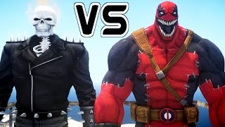 GHOST RIDER VS VENOMPOOL  EPIC BATTLE [upl. by Ev]