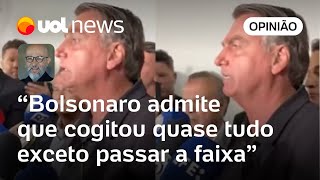 Bolsonaro soa como cínico réu confesso em entrevista sobre estado de sítio diz Josias [upl. by Aihpos]