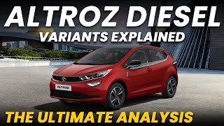 Tata Altroz Diesel Manual Variants Explained  XMXMSXTXZXZ LuxXZSXZ S DarkXZS LuxXZS [upl. by Wirth]