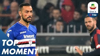 Quagliarella Scores For Sampdoria In The Lanterna Derby  Genoa 11 Sampdoria  Top Moment  Serie A [upl. by Adams]