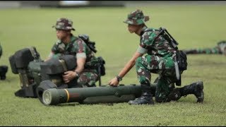 Hanya Butuh 30 Detik Untuk Siapkan Peluncur Rudal RBS70 Yon Arhanud Kostrad [upl. by Leuqram]