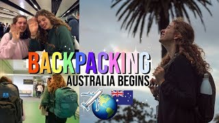 Backpacking Round 2 Surviving a 33hour Journey amp the Australian East Coast Adventure Begins 🌎 [upl. by Essined127]