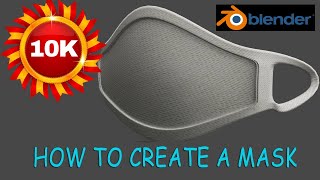 How to Create a mask Blender SPEEDBUILD [upl. by Nnailuj]