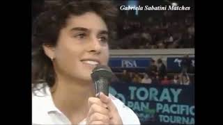 Gabriela Sabatini Pan Pacific 1991 [upl. by Ataynek108]