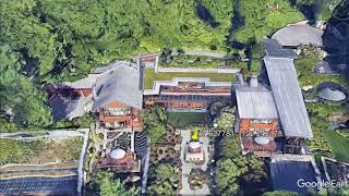 Bill Gates House 3 billion on google earthWashington WA US [upl. by Neelyhtak]