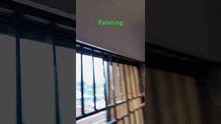 After screeding is painting reggae love 3d wallpaper redhousepainters homedecor exteriorpai [upl. by Hartmann]