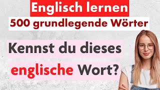 Teste dein Englisch Kennst du diese 500 Wörter [upl. by Lawtun]