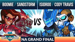 Sandstorm amp Boomie vs Cody Travis amp Isidroo  Grand Final  Winter Championship NA 2v2 [upl. by Stinson]